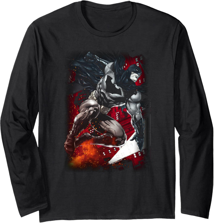 Batman Sparks Leap Langarmshirt
