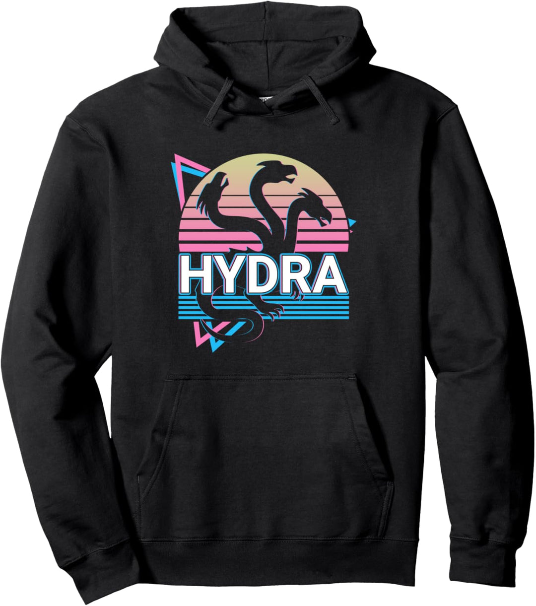 Hydra Altgriechische Mythologie Retro Pullover Hoodie