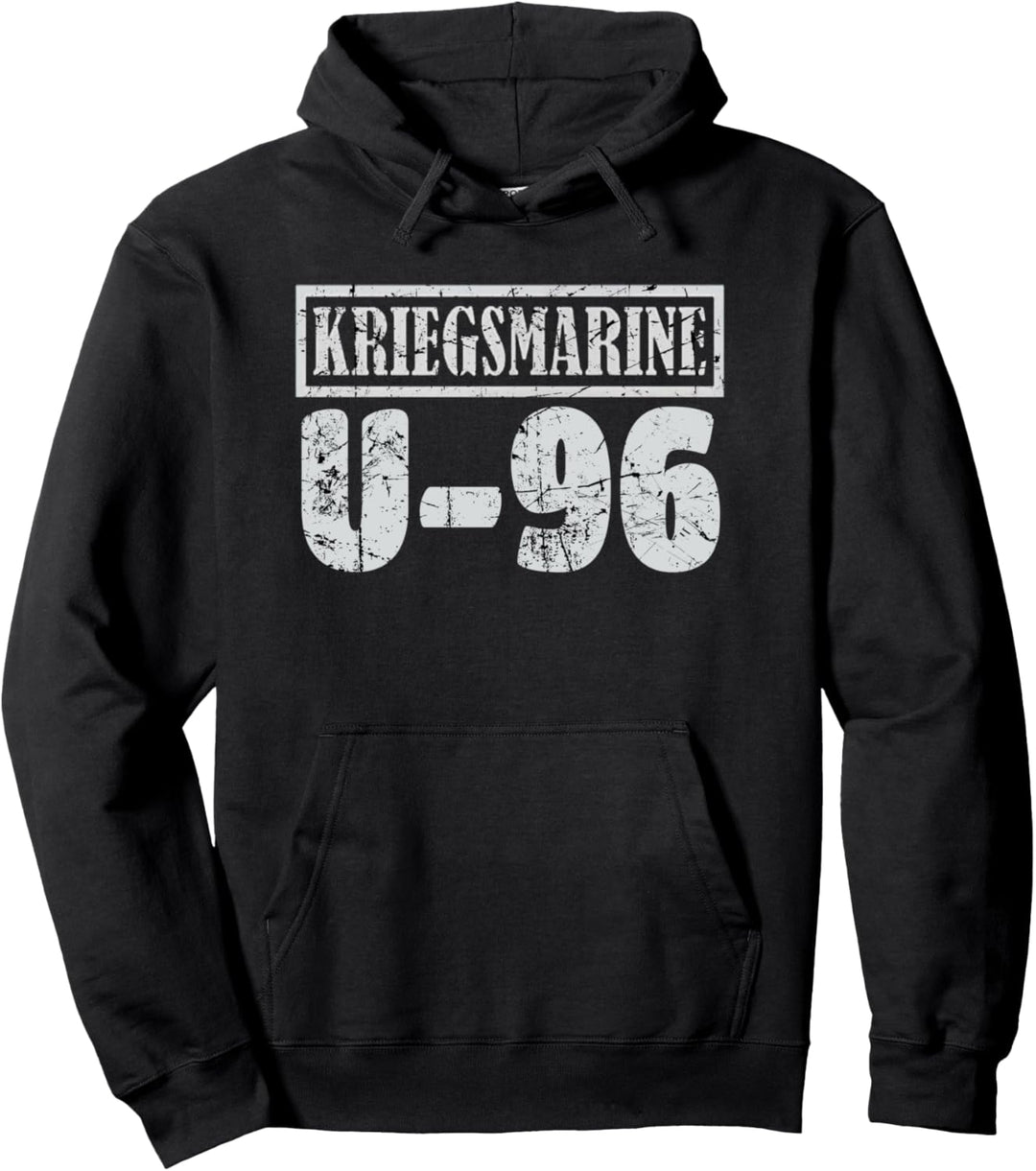 WW2 Deutsches U-96 U-Boot 9. U-Boot-Flottille Kriegsmarine Pullover Hoodie